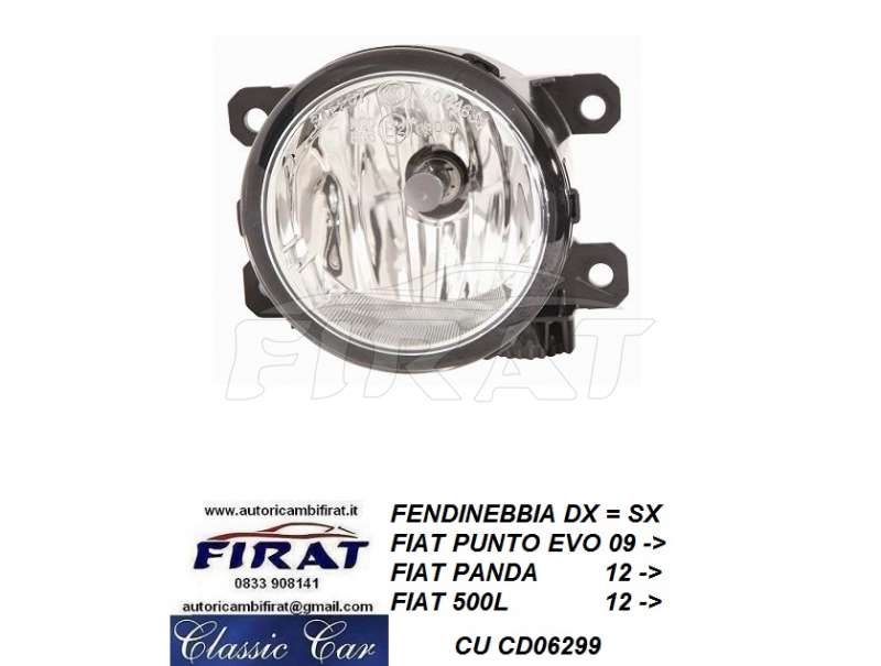 FENDINEBBIA FIAT PUNTO EVO - PANDA - 500L